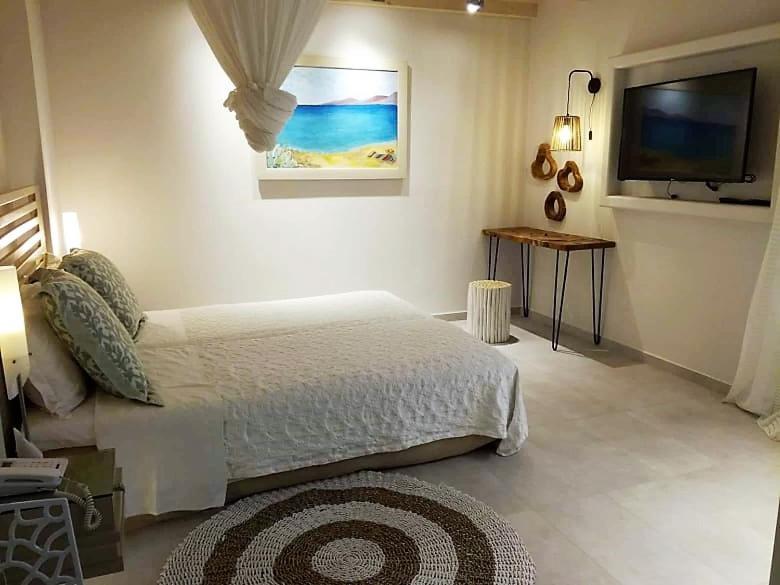 Iria Beach Art Hotel Ajía Ána Szoba fotó