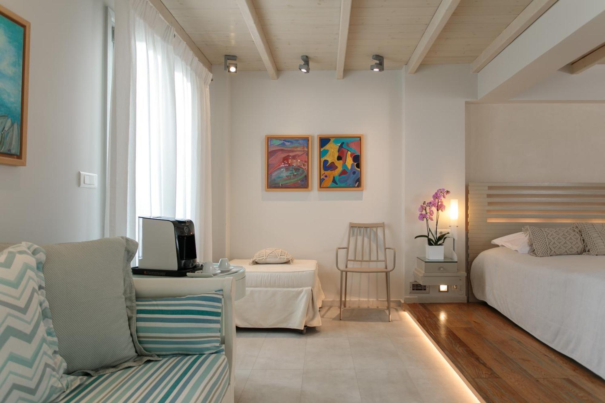 Iria Beach Art Hotel Ajía Ána Kültér fotó